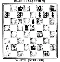An illustration from The British Chess Magazine Volume 42 1922 (1922)