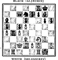 An illustration from The British Chess Magazine Volume 42 1922 (1922)