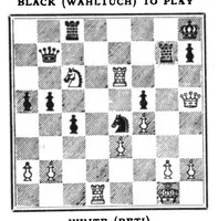 An illustration from The British Chess Magazine Volume 42 1922 (1922)