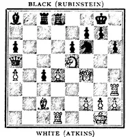 An illustration from The British Chess Magazine Volume 42 1922 (1922)