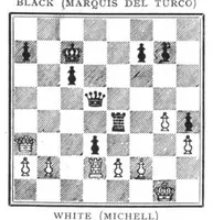 An illustration from The British Chess Magazine Volume 42 1922 (1922)