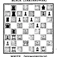 An illustration from The British Chess Magazine Volume 43 1923 (1923)