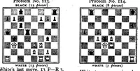 An illustration from The British Chess Magazine Volume 43 1923 (1923)