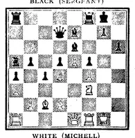 An illustration from The British Chess Magazine Volume 44 1924 (1924)