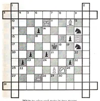 An illustration from The British Chess Magazine Volume 45 1925 (1925)