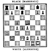 An illustration from The British Chess Magazine Volume 47 1927 (1927)