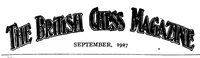 An illustration from The British Chess Magazine Volume 47 1927 (1927)
