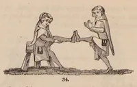 An illustration from The Sports and Pastimes of the People of England, 1841 (1841)