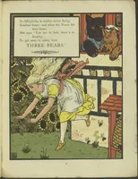 An illustration from The Three Bears Walter Crane 1873 (1873)