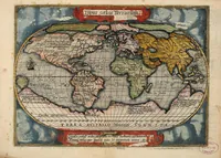An illustration from Theatri orbis terrarum enchiridion, minoribus tabulis per Philippum Gallaeum exaratum : et carmine heroico, ex variis geographis & poetis collecto (1585)