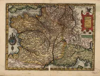 An illustration from Theatri orbis terrarum enchiridion, minoribus tabulis per Philippum Gallaeum exaratum : et carmine heroico, ex variis geographis & poetis collecto (1585)