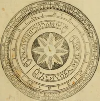 An illustration from Theatro del mundo, y del tiempo : en el qual no solo se descriuen sus partes, y se da regla en el medirlas, mas con ingeniosas y acomodadas demostraciones y figuras, se representan ante los lectores ... : cõ index (1614)