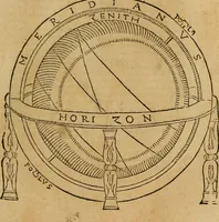 An illustration from Theatro del mundo, y del tiempo : en el qual no solo se descriuen sus partes, y se da regla en el medirlas, mas con ingeniosas y acomodadas demostraciones y figuras, se representan ante los lectores ... : cõ index (1614)