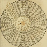 An illustration from Theatro del mundo, y del tiempo : en el qual no solo se descriuen sus partes, y se da regla en el medirlas, mas con ingeniosas y acomodadas demostraciones y figuras, se representan ante los lectores ... : cõ index (1614)