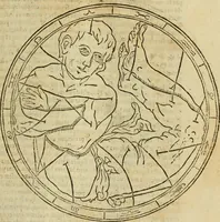 An illustration from Theatro del mundo, y del tiempo : en el qual no solo se descriuen sus partes, y se da regla en el medirlas, mas con ingeniosas y acomodadas demostraciones y figuras, se representan ante los lectores ... : cõ index (1614)