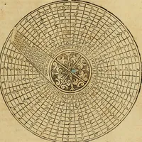 An illustration from Theatro del mundo, y del tiempo : en el qual no solo se descriuen sus partes, y se da regla en el medirlas, mas con ingeniosas y acomodadas demostraciones y figuras, se representan ante los lectores ... : cõ index (1614)