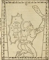 An illustration from Theatro del mundo, y del tiempo : en el qual no solo se descriuen sus partes, y se da regla en el medirlas, mas con ingeniosas y acomodadas demostraciones y figuras, se representan ante los lectores ... : cõ index (1614)