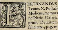 An illustration from Theatron : in quo maximorum Christiani orbis pontificum archiatros (1696)