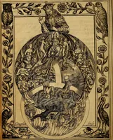 An illustration from Theatrum chemicum britannicum : containing severall poeticall pieces of our famous English philosophers, who have written the hermetique mysteries in their owne ancient language (1652)