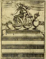 Picture 16 of 90 from Theatrum ethnico idololatrieum politico historicum, ethnicorum idololatrias, simulacra, templa, sacrificia & deos, illorum origines, ritus & caeremonias, quae in perficiendis sacris, fuerunt observata, quidque illis indicare voluerint, representans (1699), leaf 276