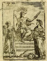 Picture 31 of 90 from Theatrum ethnico idololatrieum politico historicum, ethnicorum idololatrias, simulacra, templa, sacrificia & deos, illorum origines, ritus & caeremonias, quae in perficiendis sacris, fuerunt observata, quidque illis indicare voluerint, representans (1699), leaf 306