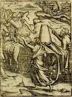 Picture 34 of 90 from Theatrum ethnico idololatrieum politico historicum, ethnicorum idololatrias, simulacra, templa, sacrificia & deos, illorum origines, ritus & caeremonias, quae in perficiendis sacris, fuerunt observata, quidque illis indicare voluerint, representans (1699), leaf 312