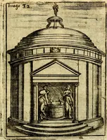Picture 35 of 90 from Theatrum ethnico idololatrieum politico historicum, ethnicorum idololatrias, simulacra, templa, sacrificia & deos, illorum origines, ritus & caeremonias, quae in perficiendis sacris, fuerunt observata, quidque illis indicare voluerint, representans (1699), leaf 314