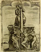 Picture 49 of 90 from Theatrum ethnico idololatrieum politico historicum, ethnicorum idololatrias, simulacra, templa, sacrificia & deos, illorum origines, ritus & caeremonias, quae in perficiendis sacris, fuerunt observata, quidque illis indicare voluerint, representans (1699), leaf 342