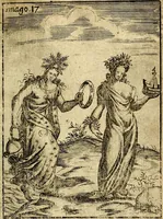 Picture 21 of 89 from Theatrum ethnico idololatrieum politico historicum, ethnicorum idololatrias, simulacra, templa, sacrificia & deos, illorum origines, ritus & caeremonias, quae in perficiendis sacris, fuerunt observata, quidque illis indicare voluerint, representans (1699), leaf 270