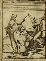 Picture 26 of 89 from Theatrum ethnico idololatrieum politico historicum, ethnicorum idololatrias, simulacra, templa, sacrificia & deos, illorum origines, ritus & caeremonias, quae in perficiendis sacris, fuerunt observata, quidque illis indicare voluerint, representans (1699), leaf 276