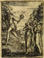 Picture 54 of 89 from Theatrum ethnico idololatrieum politico historicum, ethnicorum idololatrias, simulacra, templa, sacrificia & deos, illorum origines, ritus & caeremonias, quae in perficiendis sacris, fuerunt observata, quidque illis indicare voluerint, representans (1699), leaf 305