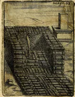 Picture 63 of 89 from Theatrum ethnico idololatrieum politico historicum, ethnicorum idololatrias, simulacra, templa, sacrificia & deos, illorum origines, ritus & caeremonias, quae in perficiendis sacris, fuerunt observata, quidque illis indicare voluerint, representans (1699), leaf 315
