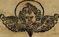 An illustration from Theatrum gloriae sanctorum (1696)