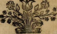 An illustration from Theatrum gloriae sanctorum (1696)
