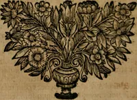 An illustration from Theatrum gloriae sanctorum (1696)