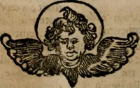 An illustration from Theatrum gloriae sanctorum (1696)