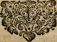 An illustration from Theatrum gloriae sanctorum (1696)