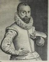 An illustration from Theatrum honoris in quo nostri Apelles, saeculi seu pictorum, qui patrum nostrorum memoria vixerunt celebriorum praecipue quos Belgium tulit, verae et ad vivum expressae imagines in aes incisae exhibentur (1618)