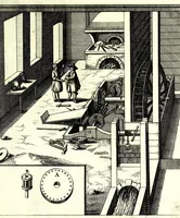 Picture 17 of 70 from Theatrum machinarum novum, das ist, Neu-vermehrter Schauplatz der mechanischen Künsten : handelt von allerhand Wasser- Wind- Ross- Gewicht- und Hand-Mühlen ... ; beneben nützlichen Wasser-Künsten ... (1673), leaf 137