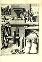 An illustration from Theatrum machinarum novum, das ist, Neu-vermehrter Schauplatz der mechanischen Künsten : handelt von allerhand Wasser- Wind- Ross- Gewicht- und Hand-Mühlen ... ; beneben nützlichen Wasser-Künsten ... (1673)
