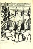 Picture 24 of 70 from Theatrum machinarum novum, das ist, Neu-vermehrter Schauplatz der mechanischen Künsten : handelt von allerhand Wasser- Wind- Ross- Gewicht- und Hand-Mühlen ... ; beneben nützlichen Wasser-Künsten ... (1673), leaf 161
