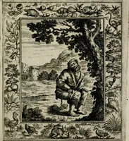 Picture 69 of 135 from Theatrum mortis humanæ tripartitum. I. Pars. Saltum mortis. II. Pars. Varia genera mortis. III. Pars. Pnas damnatorum continens. Figuris æneis illustratum, das ist, Schau-Bühne desz menschlichen Todts in drey Theil. 1. Theil. Der Toden Tantz. 2. Theil. Underschidliche Todts-Gattungen. 3. Theil. Der Verdambten Höllen-Peyn, vorstellend. Mit Schönen Kupffer-Stichen geziehrt vnd an Tag gegeben. Durch Joannem Weichardum Valvasor.. (1682), leaf 138