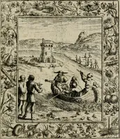 Picture 80 of 135 from Theatrum mortis humanæ tripartitum. I. Pars. Saltum mortis. II. Pars. Varia genera mortis. III. Pars. Pnas damnatorum continens. Figuris æneis illustratum, das ist, Schau-Bühne desz menschlichen Todts in drey Theil. 1. Theil. Der Toden Tantz. 2. Theil. Underschidliche Todts-Gattungen. 3. Theil. Der Verdambten Höllen-Peyn, vorstellend. Mit Schönen Kupffer-Stichen geziehrt vnd an Tag gegeben. Durch Joannem Weichardum Valvasor.. (1682), leaf 160