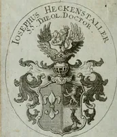 Picture 2 of 135 from Theatrum mortis humanæ tripartitum. I. Pars. Saltum mortis. II. Pars. Varia genera mortis. III. Pars. Pnas damnatorum continens. Figuris æneis illustratum, das ist, Schau-Bühne desz menschlichen Todts in drey Theil. 1. Theil. Der Toden Tantz. 2. Theil. Underschidliche Todts-Gattungen. 3. Theil. Der Verdambten Höllen-Peyn, vorstellend. Mit Schönen Kupffer-Stichen geziehrt vnd an Tag gegeben. Durch Joannem Weichardum Valvasor.. (1682), leaf 7