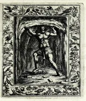 Picture 21 of 37 from Theatrum mortis humanae tripartitum ... : figuris aeneis illustratum = Das ist, Schau-Bühne dess menschlichen Todts in drey Theil ... : mit Schönen Kupffer-Stichen geziehrt vnd an Tag gegeben (1682), leaf 153