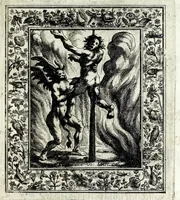 Picture 34 of 37 from Theatrum mortis humanae tripartitum ... : figuris aeneis illustratum = Das ist, Schau-Bühne dess menschlichen Todts in drey Theil ... : mit Schönen Kupffer-Stichen geziehrt vnd an Tag gegeben (1682), leaf 251