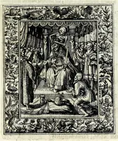 Picture 7 of 37 from Theatrum mortis humanae tripartitum ... : figuris aeneis illustratum = Das ist, Schau-Bühne dess menschlichen Todts in drey Theil ... : mit Schönen Kupffer-Stichen geziehrt vnd an Tag gegeben (1682), leaf 57
