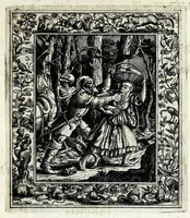 Picture 9 of 37 from Theatrum mortis humanae tripartitum ... : figuris aeneis illustratum = Das ist, Schau-Bühne dess menschlichen Todts in drey Theil ... : mit Schönen Kupffer-Stichen geziehrt vnd an Tag gegeben (1682), leaf 71