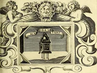 Picture 66 of 103 from Theatrum omium Scientiarum, sive Apparatus, quo exceptus fuit Excmus. Princeps D. Innicus de Guevara et Tassis Comes de Oñate, et Villamediana, etc., & etc., ac Neapolitani Regni prorex sapientissimus in Neapolitana Academia in Instauratione Studiorum anni 1649, etc (1650), leaf 108