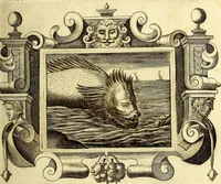 An illustration from Theatrum omium Scientiarum, sive Apparatus, quo exceptus fuit Excmus. Princeps D. Innicus de Guevara et Tassis Comes de Oñate, et Villamediana, etc., & etc., ac Neapolitani Regni prorex sapientissimus in Neapolitana Academia in Instauratione Studiorum anni 1649, etc (1650)